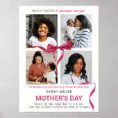 編集可能な映画ポスター母の日プレゼント母 ポスター (正面)