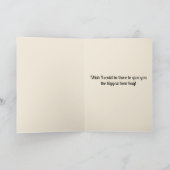 編集可能な民俗アートのクマと花 カード (内部)