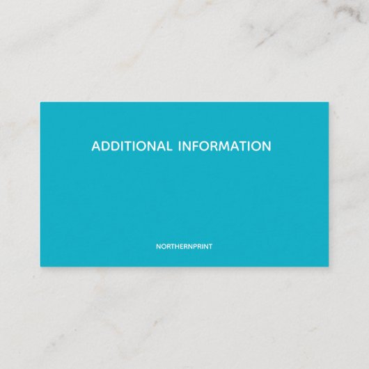 編集可能な気に家庭および個人介護サービス 名刺 (裏面)