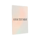 編集可能な水の色の壁アート – パーソナライズされた文字P メタルプリント (3/4)