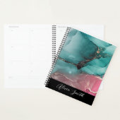編集可能な液体大理石日記プランナー&オーガナイザー プランナー手帳 (ディスプレー)