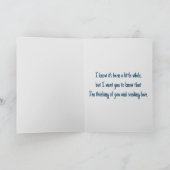 編集可能な灌水ポットと多肉植物と花のカード カード (内部)