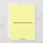 編集可能な炎の近所のBBQクックアウト 招待状 (裏面)