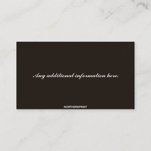 編集可能な煙突のクリーニングとメンテナンス 名刺 (裏面)