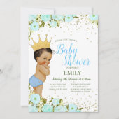 編集可能な王子様の招待状 招待状 (正面)