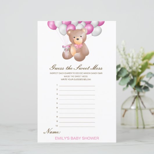 編集可能な甘い混乱、汚れたおむつ推測 (スタンド正面)