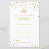 編集可能な甘い混乱、汚れたおむつ推測 (正面)