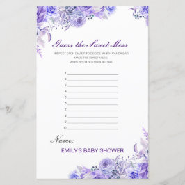 編集可能な甘い混乱、汚れたおむつ推測