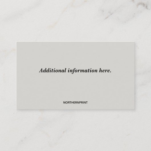 編集可能な男性の高齢者の介護者コンパニオンサービス 名刺 (裏面)