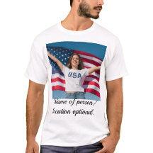 編集可能な画像Tシャツ＋パーソナライズドアートイメージ