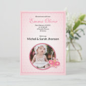 編集可能な発生の告知テンプレート 案内状 (スタンド正面)