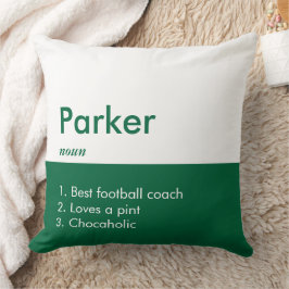 編集可能な碑文の色パーソナライズされた名 クッション