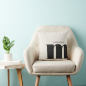 編集可能な碑文カラー枕、名前の枕 クッション (椅子)