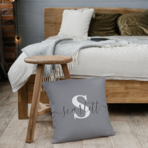 編集可能な碑文カラー枕、名前の枕 クッション