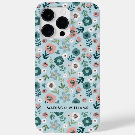 編集可能な碑花ミニマルなケース – メイト Case-Mate iPhoneケース (裏面)