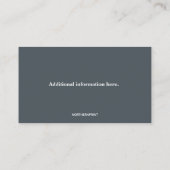 編集可能な移動トラック引越し業者 名刺 (裏面)