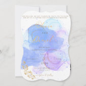 編集可能な結婚式招待状のデザインファイル セーブザデート (裏面)