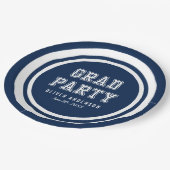 編集可能な背景色のグラデーション ペーパープレート (アングル)