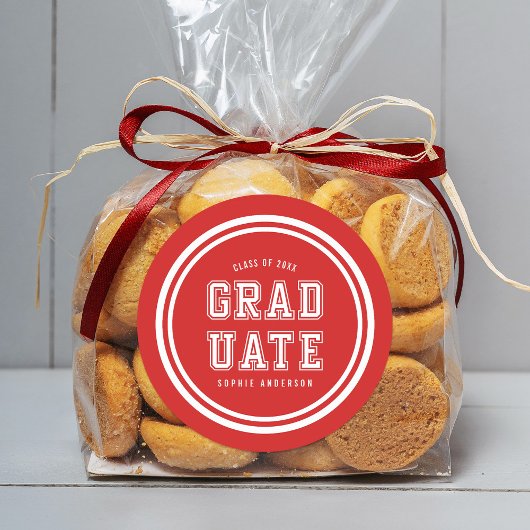 編集可能な背景色の多様性の大学院 ラウンドシール