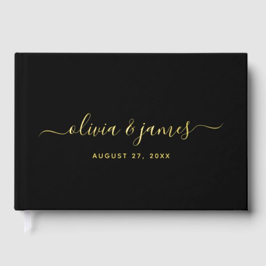 編集可能な背景色の書結婚跡 ゲストブック (正面)