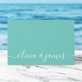 編集可能な背景色の書結婚跡 ゲストブック