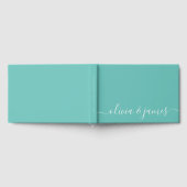 編集可能な背景色の書結婚跡 ゲストブック (全面)