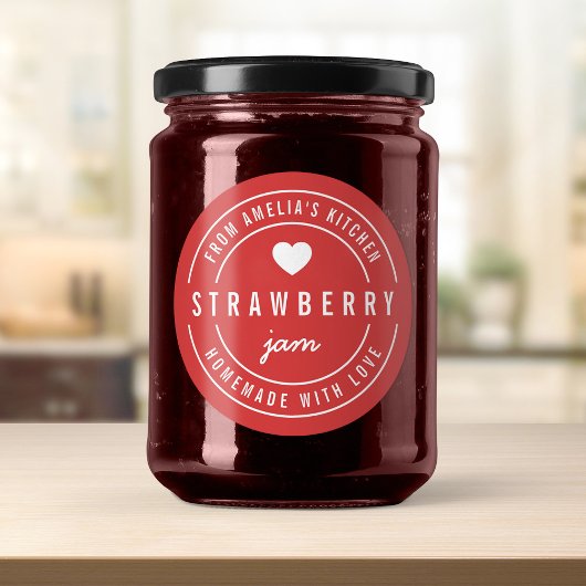 編集可能な背景色ホームメイドと愛 ラウンドシール