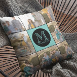 編集可能な背景色ラウンドモノグラム写真 クッション<br><div class="desc">Monogramあなたが黒い丸いグラフィックに設定されているイニシャルと名前であなたの独自の写真の8を追加し、パーソナライズすることができる写真の枕。また、中央のセクションの背景クリック色(ボタカスタマイズン)を編集して、フォントの色と一致させることもできます。家族素晴らしや友人への贈り物として、また自分の家や寮飾の部屋に自分のためのギフトとして。プレースホルダーの文字を置き換え、サンプル/プレースホルダーの写真を自分の写真に置き換えてパーソナライズする。その他のオクリックプションにはカスタマイズ「it」ボタン。Placeholder Photography © Storytree Studios, Stanford, CA *ズームプレビューに表示されるZazzle透かしは、最終印刷製品には表示されないことに注意してください。©ローズウッド、柑橘類</div>