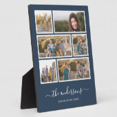 編集可能な背景色6つのフォトコラージスクリプト フォトプラーク (側面)