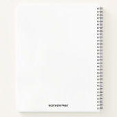 編集可能な自分の重量損失仕訳帳 ノートブック (裏面)