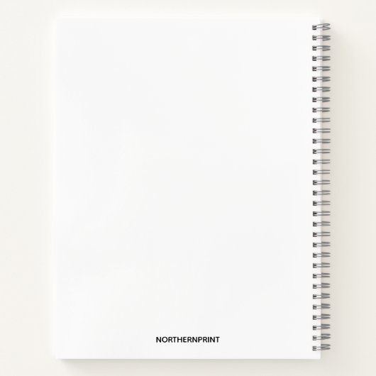 編集可能な自分の重量損失仕訳帳 ノートブック (裏面)