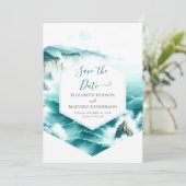 編集可能な航海の自然結婚 セーブザデート (スタンド正面)