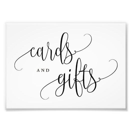 編集可能な色とサイズのカードとギフトサインLCC フォトプリント (正面)