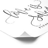 編集可能な色とサイズのトリートマークLCC フォトプリント            (角)