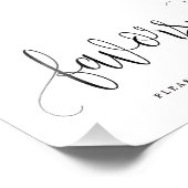 編集可能な色とサイズの優先記号LCC フォトプリント            (角)