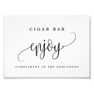 編集可能な色とサイズの食品サインLCC フォトプリント           