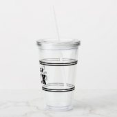 編集可能な色の多様性の卒業年次クラス アクリルタンブラー (左)