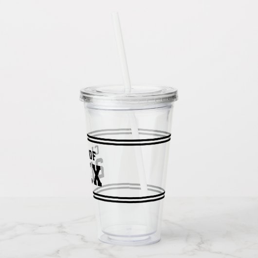 編集可能な色の多様性の卒業年次クラス アクリルタンブラー (左)