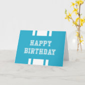 編集可能な色の多様性ハッピーバースデー カード (黄色い花)