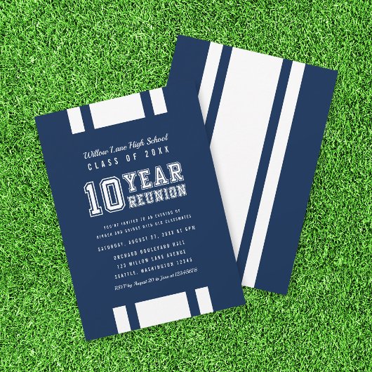 編集可能な色の多様性10年クラス懇親会 招待状