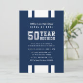 編集可能な色の多様性50年クラス懇親会 招待状 (スタンド正面)