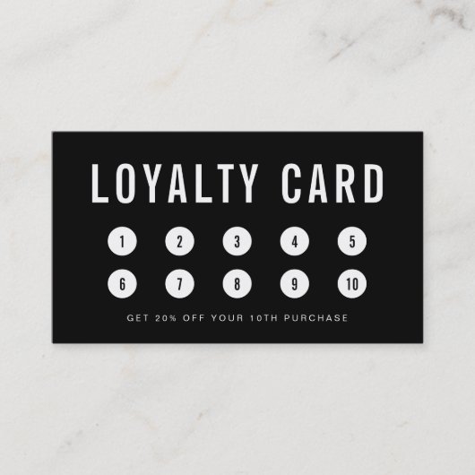 編集可能な色ロゴの追加ロイヤリティカード ロイヤリティカード (正面)