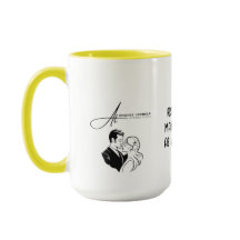 編集可能な色名モノグラム書ギフトイエロー