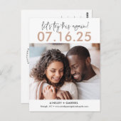 編集可能な色日付はがきを保存する ポストカード (正面/裏面)