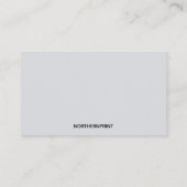 編集可能な花お願い患者カード 名刺 (裏面)