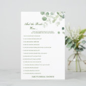 編集可能な花嫁の着用ブライダルシャワー (スタンド正面)