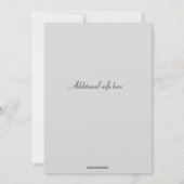 編集可能な荷物カメラとバラハネムーンシャワー 招待状 (裏面)