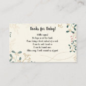 編集可能な葉Babys Libraryエンクロージャカード エンクロージャーカード (正面)