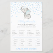 編集可能な赤ちゃん動物のマッチ、どこママw答え (正面)