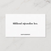 編集可能な赤トラックとツリーのクリスマスツリーロット 名刺 (裏面)